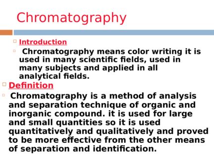 how to read chromatogram|An Introduction to Chromatography .